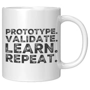 UX/UI Designer Gift Coffee Mug Prototype Validate Learn Repeat Graphic Designer User Interface Design User Interface Engineering user experience design - Panvola