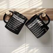 Understanding Engineers Ceramic Mug 11 oz Black.