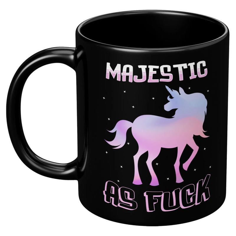 Unicorn Adult Fun Coffee Mugs As Fu*k Rainbow Magical Mythical Gifts For Unicorn Lovers - Panvola