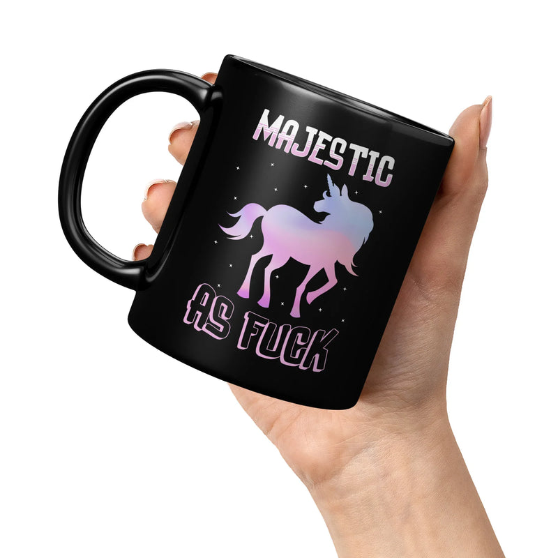 Unicorn Adult Fun Coffee Mugs As Fu*k Rainbow Magical Mythical Gifts For Unicorn Lovers - Panvola