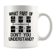 What Part of Don't You Understand Truck Driver Coffee Mug 11 oz White - Panvola