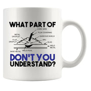 What Part of Don't You Understand Welder Ceramic Mug 11 oz White - Panvola