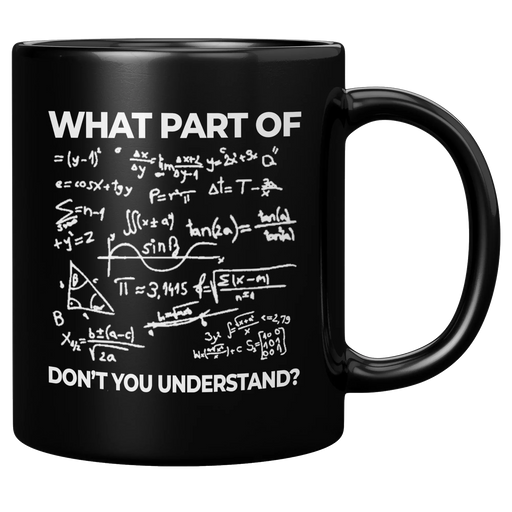 What Part Of Don't You Understand Engineer Ceramic Mug 11 oz Black - Panvola