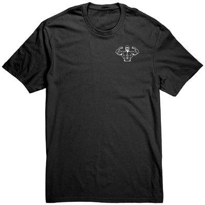 With A Body Like This Who Needs Hair Bald Man Gift Unisex Tshirt Black
