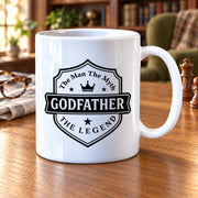 Godfather The Man The Myth The Legend Ceramic Mug 11 oz White - Panvola