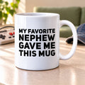 White mug · 11oz