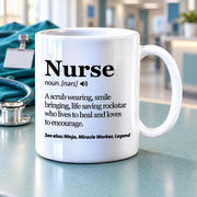 Nurse Definition Mug 11 oz White - Panvola