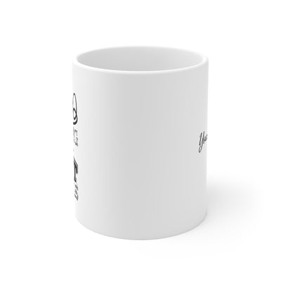 Personalized I'm Silently Judging Your Font Choice Customized Graphic Designer Ceramic Mug 11oz