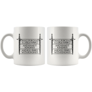I Shall Purchase A Large Sword Kill People With Kindness Be Kind Coffee Mug 11 oz - Panvola