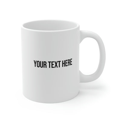 Personalized I Love My Boss PS I Work For Myself Customized Boss Mug Coffee Ceramic Mug 11 oz White