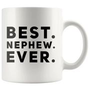 Gift For Nephew Best Nephew Ever Thank You Appreciation Coffee Mug 11 oz - Panvola