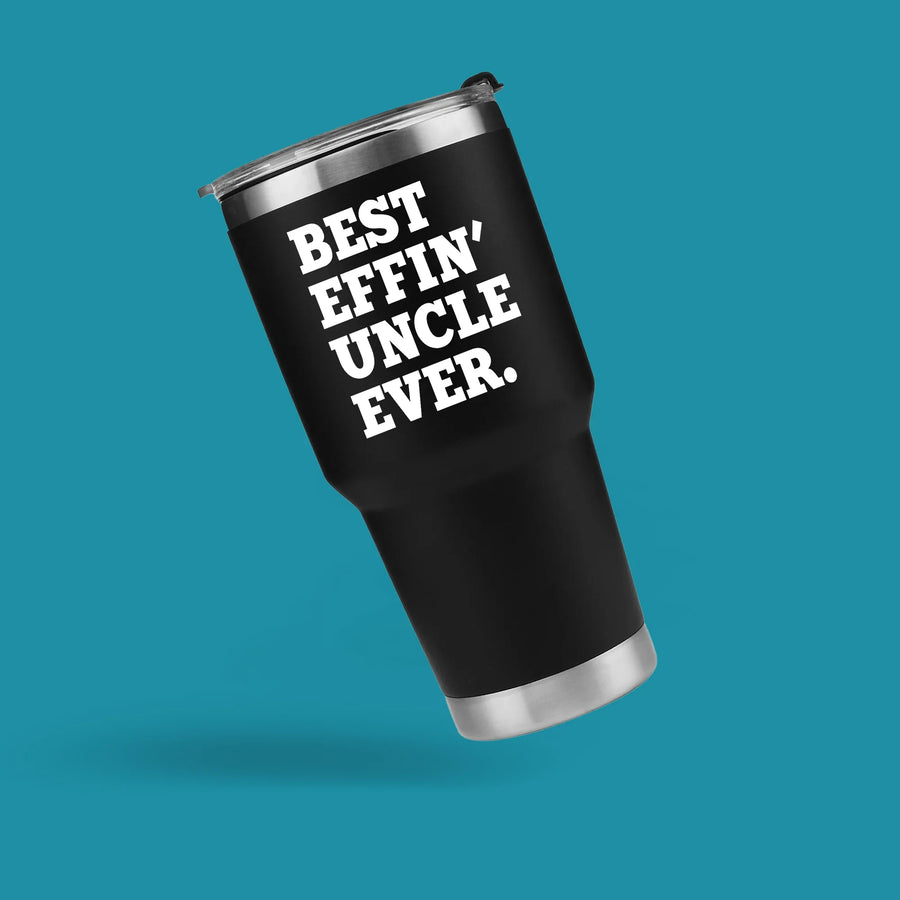 Best Effin' Uncle Ever Vacuum Insulated Tumblers 30 oz Niece Nephew, image 2 of 5
