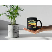 Be Kind To Every Kind Vintage Vegan Animal Social Justice Mug 11 oz - Panvola