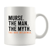 Murse. The Man The Myth The Legend Male Nurse Coffee Mug 11 oz - Panvola