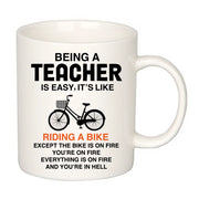 Being A Teacher is Easy, It's Like Riding A Bike On Fire and You're in Hell - Panvola