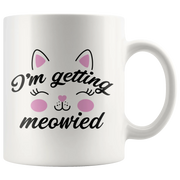 I'm Getting Married Cat Meowied Paw Owner Engagement Coffee Mug 11 oz - Panvola