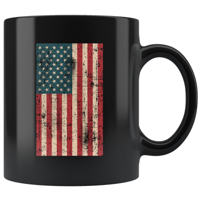 American Flag Independence Day Inspiring Patriotic Coffee Mug 11 oz