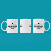 Look At You Beating Cancer And S*** Survivor Gifts Awareness Mug 11oz - Panvola