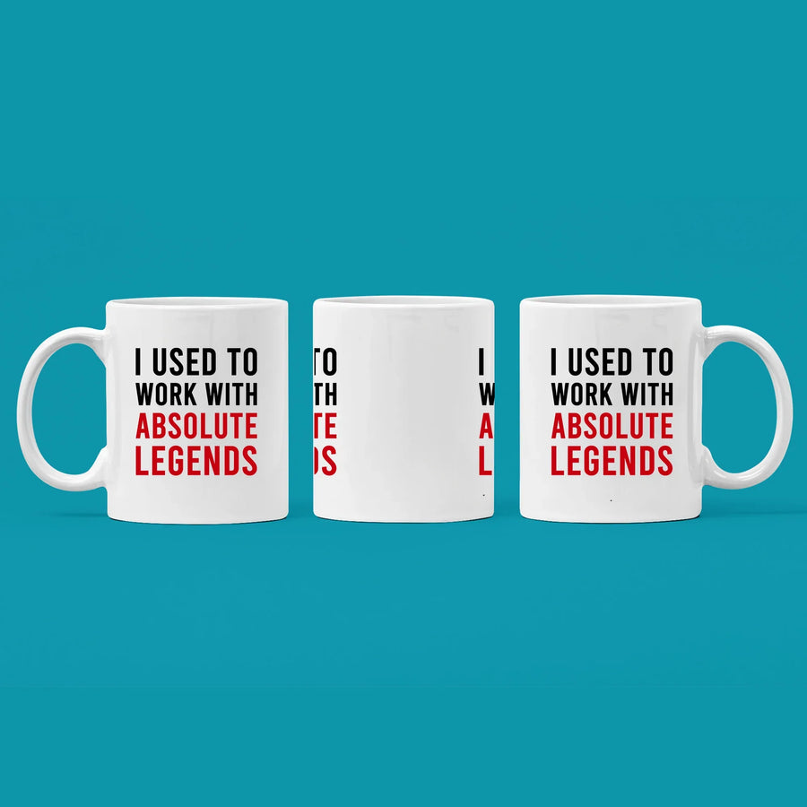 I Used To Work With Absolute Legend Coffee Mug 11 oz, image 3 of 5