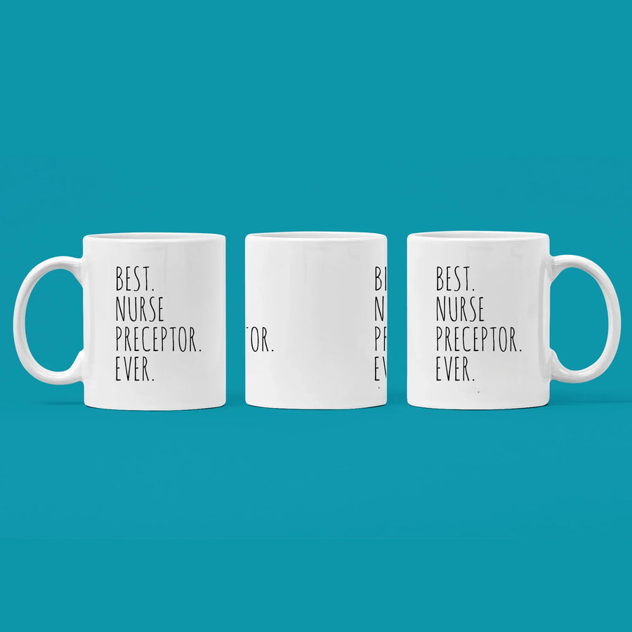 Best Nurse Preceptor Ever Ceramic Coffee Mug 11 oz, image 3 of 5