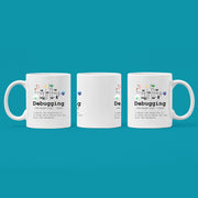 Debugging Definition Funny IT Programming Coding Programmer  Mug 11 oz.