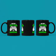 Do Not Disturb I'm Gaming Gamer Coffee Mug 11 oz Black - Panvola