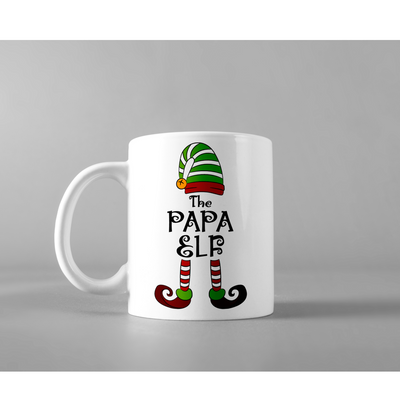 I'm The Papa Elf Group Matching Family Christmas Coffee Mug 11 oz