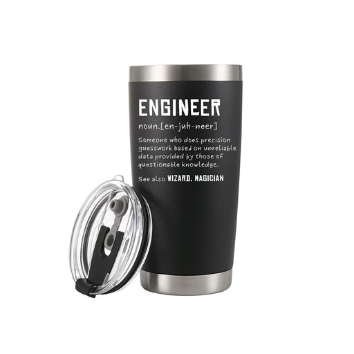 Engineer Definition Funny Vacuum Insulated Tumbler.