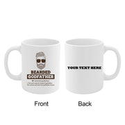 Personalized Bearded Godfather Definition Ceramic Mug 11oz - Panvola
