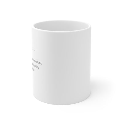 Personalized Gramps Coffee Ceramic Mug 11oz White