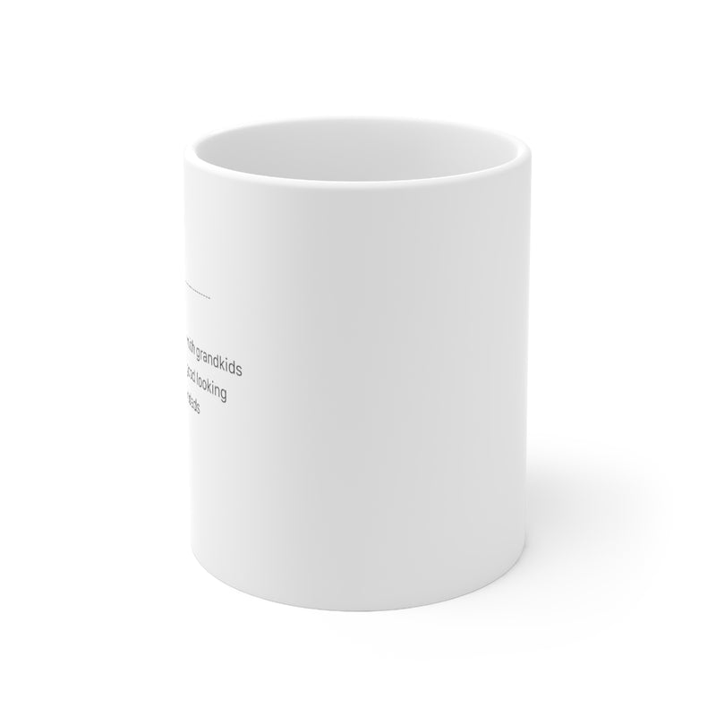 Personalized Gramps Coffee Ceramic Mug 11oz White
