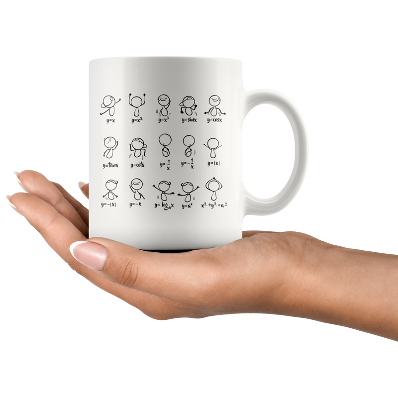 Algebra Dance Humorous Gift For Math Teachers Funny Coffee Mug 11 oz.