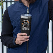 I Don't Snore I Dream I'm A Motorcycle Vacuum Insulated Tumbler - Panvola