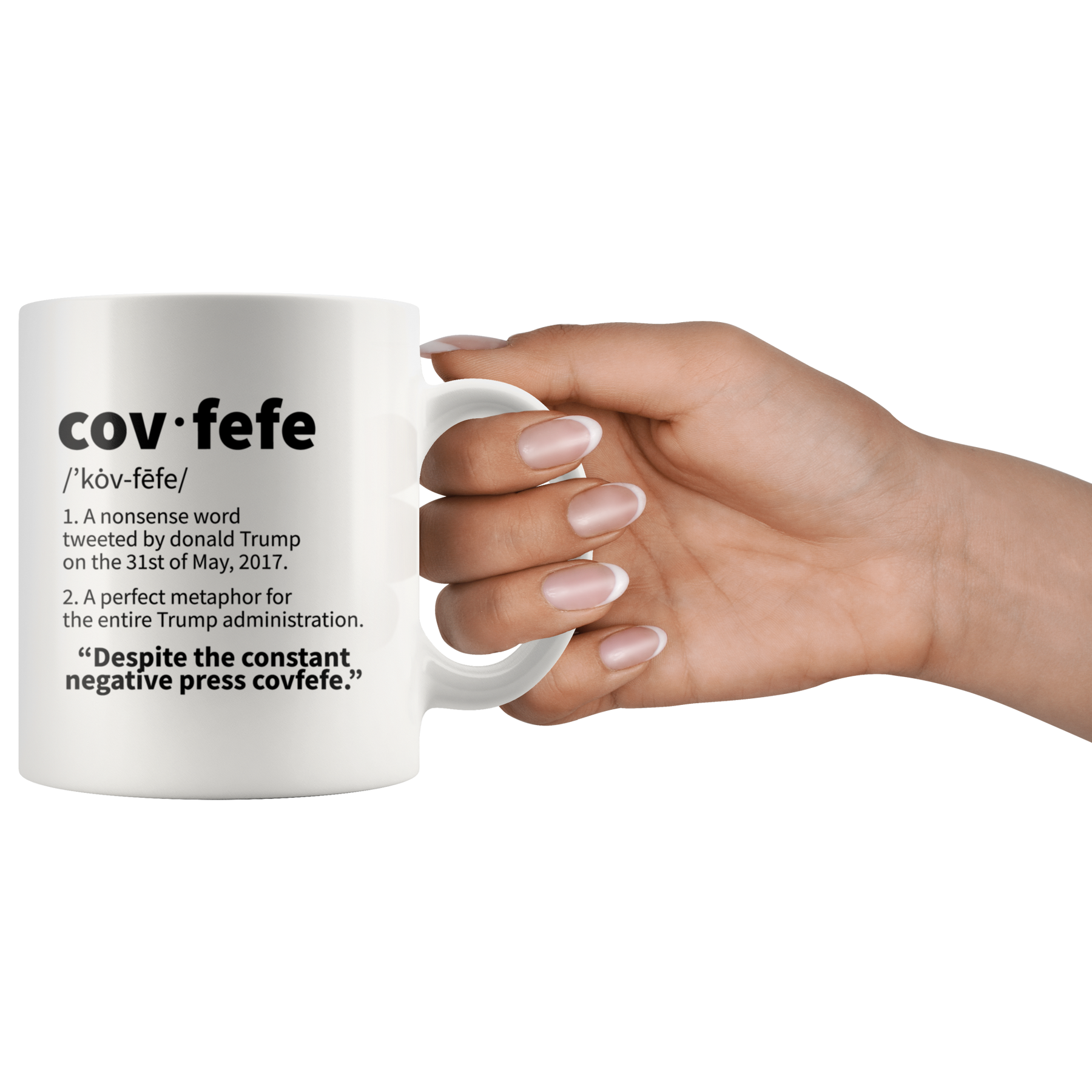 Trump Mugshot The Most Satisfying Cup Of Covfefe Mug