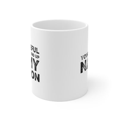 Customized Be Careful Or You'll End Up In My Sermon Personalized Pastor Mug 11oz