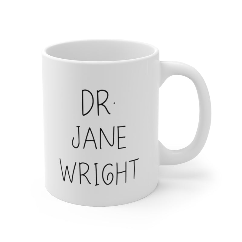 Customized Miss Mrs Ms Dr Doctor Coffee Ceramic Mug 11oz White
