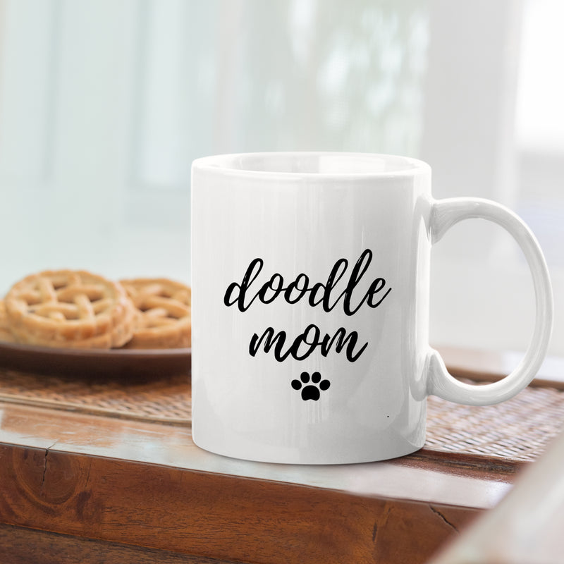Doodle Mom Funny Gift For Dog Moms Lovers Coffee Mug 11oz