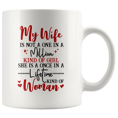 To My Wife Gift Ideas One In A Million Kind Of Woman Mug