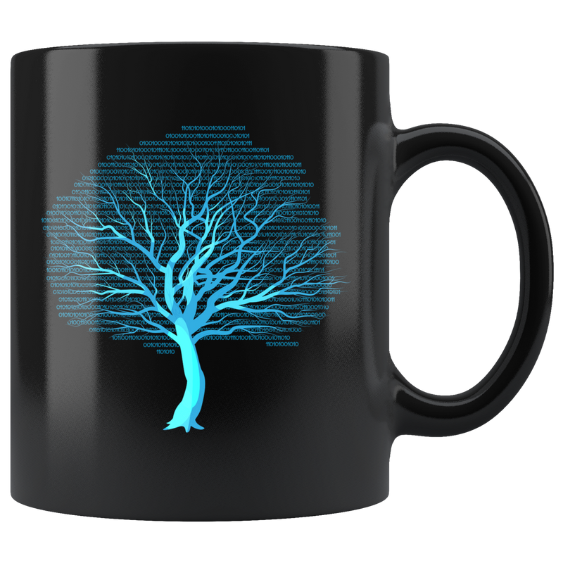 Funny Computer Software Programmer Binary Tree Mug.