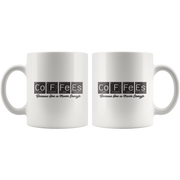 CoFFeEs Chemistry Periodic Table  Science Teacher Gift Coffee Mug 11 oz.