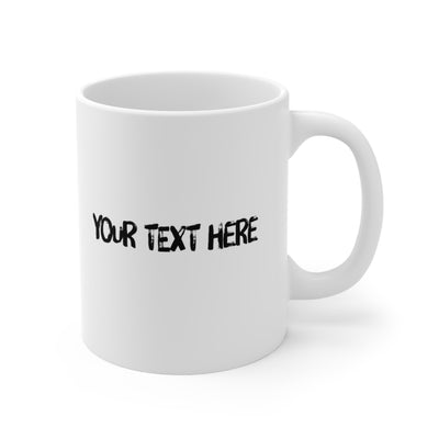 Personalized Not Paint Water Customized Painter Ceramic Mug 11oz