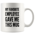 White mug · 11oz