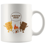 Inspiring Mugs - Group Hug Solidarity White Mug 11 oz - Group Therapy - Panvola