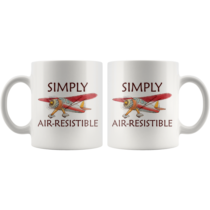 Simply Air-Resistible Appreciation For Pilot Engineer Coffee Mug 11 oz