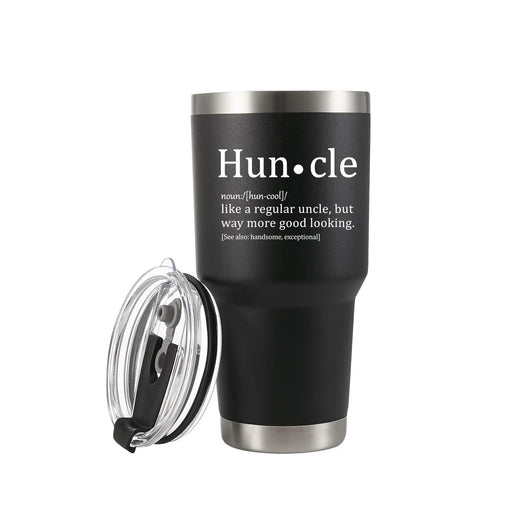 Huncle Like A Regular Uncle Vacuum Insulated Tumbler 30oz From Niece Nephew - Panvola