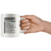 Graphic Designer Naming Convention Project Artist Sarcasm Mug 11 oz - Panvola