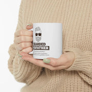 Personalized Bearded Godfather Definition Ceramic Mug 11oz - Panvola