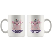 Piggy Corn Kawaii Pig Unicorn Fans Magical Creature Coffee Mug 11 oz.