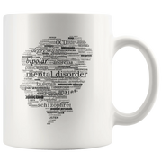 Mental Health Illnesses Raise Awareness Coffee Mug - Panvola