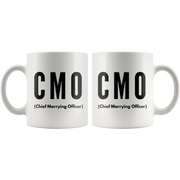 Officiant Mug - Chief Marrying Officer CMO Minister Coffee Mug 11 oz - Panvola